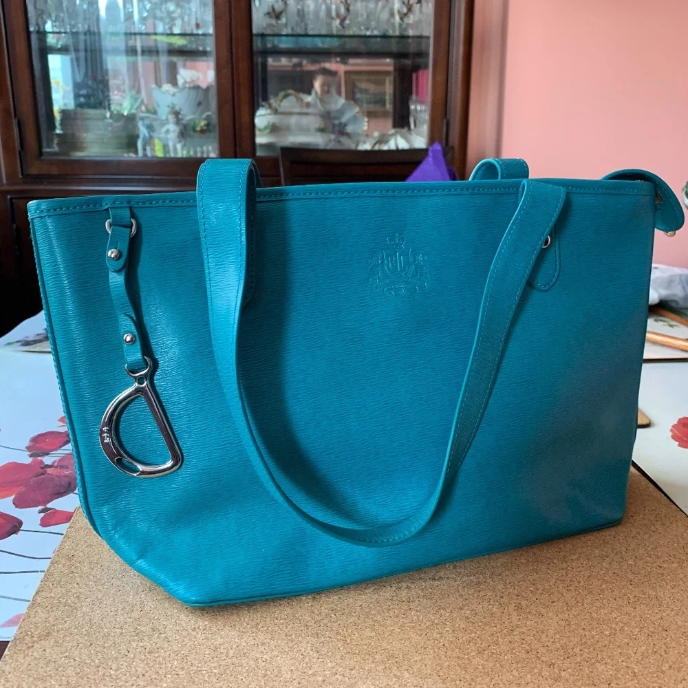 Lauren Ralph Lauren Newbury Classic Shopper Tote